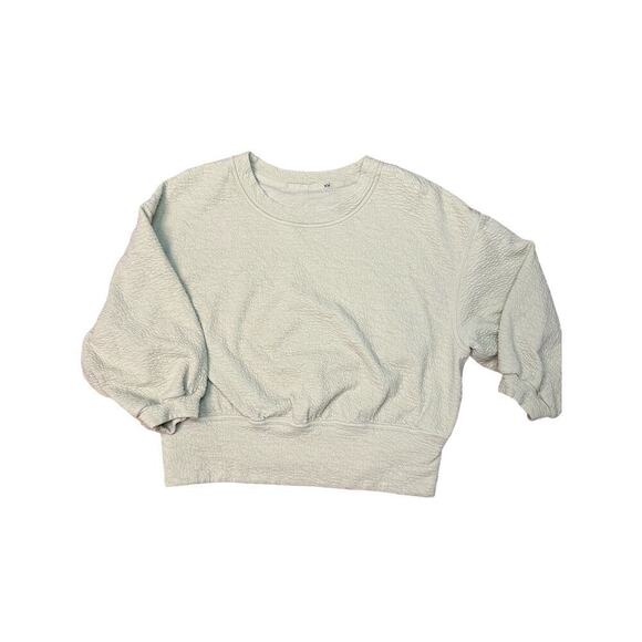 lululemon athletica Tops - Lululemon Textured Crewneck Pullover